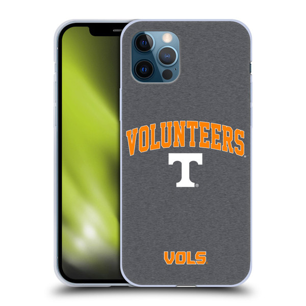University Of Tennessee UTK University Of Tennessee Knoxville Campus Logotype Soft Gel Case for Apple iPhone 12 / iPhone 12 Pro