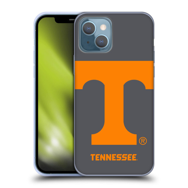 University Of Tennessee UTK University Of Tennessee Knoxville Oversized Icon Soft Gel Case for Apple iPhone 13