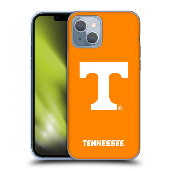 University Of Tennessee UTK University Of Tennessee Knoxville Plain Soft Gel Case for Apple iPhone 14