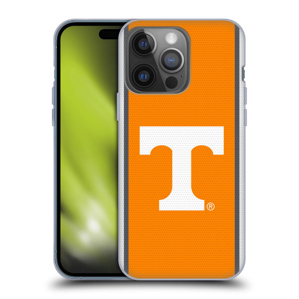 University Of Tennessee UTK University Of Tennessee Knoxville Football Jersey Soft Gel Case for Apple iPhone 14 Pro