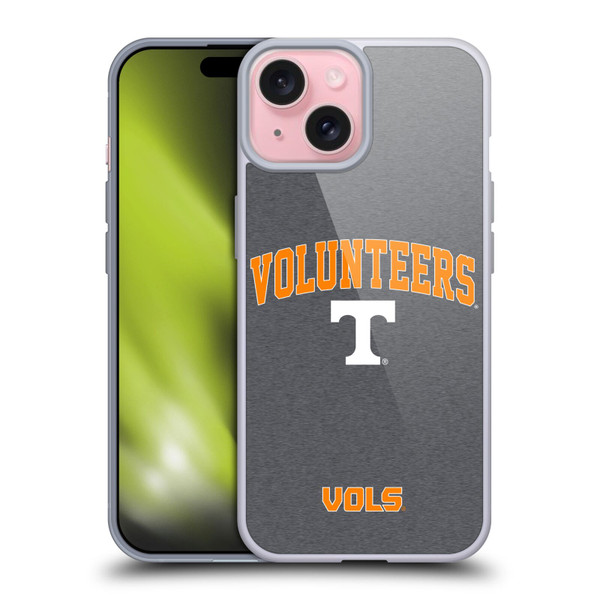 University Of Tennessee UTK University Of Tennessee Knoxville Campus Logotype Soft Gel Case for Apple iPhone 15