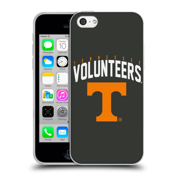 University Of Tennessee UTK University Of Tennessee Knoxville Tennessee Volunteers Soft Gel Case for Apple iPhone 5c