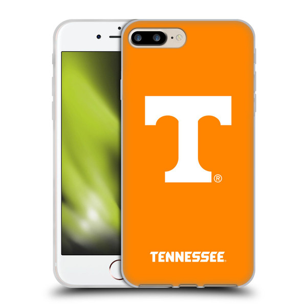 University Of Tennessee UTK University Of Tennessee Knoxville Plain Soft Gel Case for Apple iPhone 7 Plus / iPhone 8 Plus