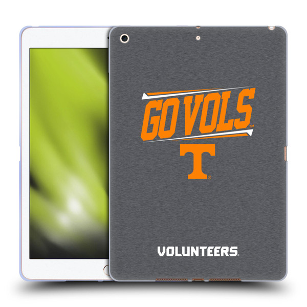 University Of Tennessee UTK University Of Tennessee Knoxville Double Bar Soft Gel Case for Apple iPad 10.2 2019/2020/2021