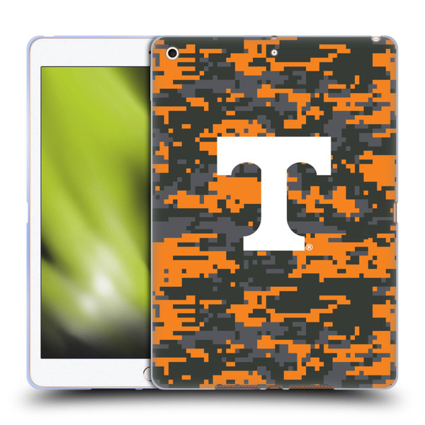 University Of Tennessee UTK University Of Tennessee Knoxville Digital Camouflage Soft Gel Case for Apple iPad 10.2 2019/2020/2021