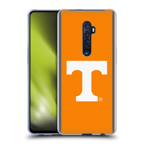 University Of Tennessee UTK University Of Tennessee Knoxville Football Jersey Soft Gel Case for OPPO Reno 2