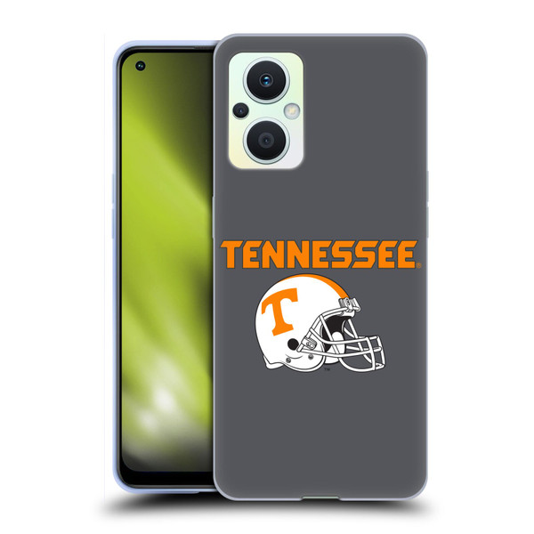University Of Tennessee UTK University Of Tennessee Knoxville Helmet Logotype Soft Gel Case for OPPO Reno8 Lite