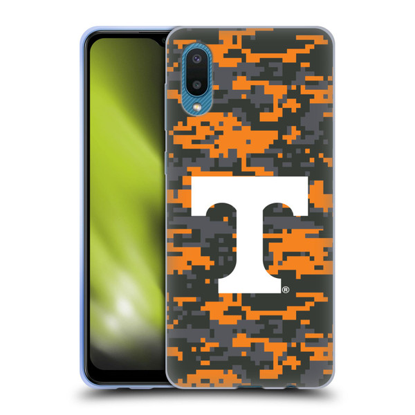 University Of Tennessee UTK University Of Tennessee Knoxville Digital Camouflage Soft Gel Case for Samsung Galaxy A02/M02 (2021)