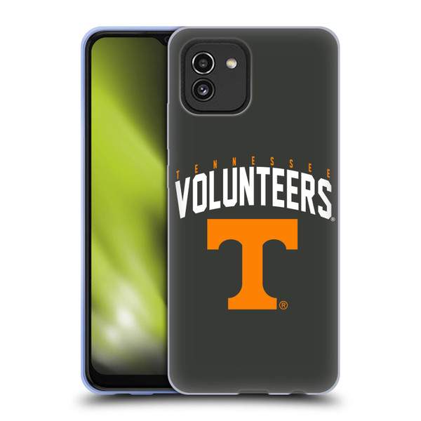 University Of Tennessee UTK University Of Tennessee Knoxville Tennessee Volunteers Soft Gel Case for Samsung Galaxy A03 (2021)