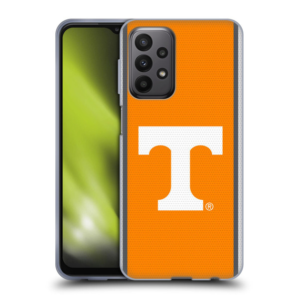 University Of Tennessee UTK University Of Tennessee Knoxville Football Jersey Soft Gel Case for Samsung Galaxy A23 / 5G (2022)