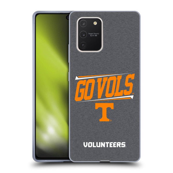 University Of Tennessee UTK University Of Tennessee Knoxville Double Bar Soft Gel Case for Samsung Galaxy S10 Lite