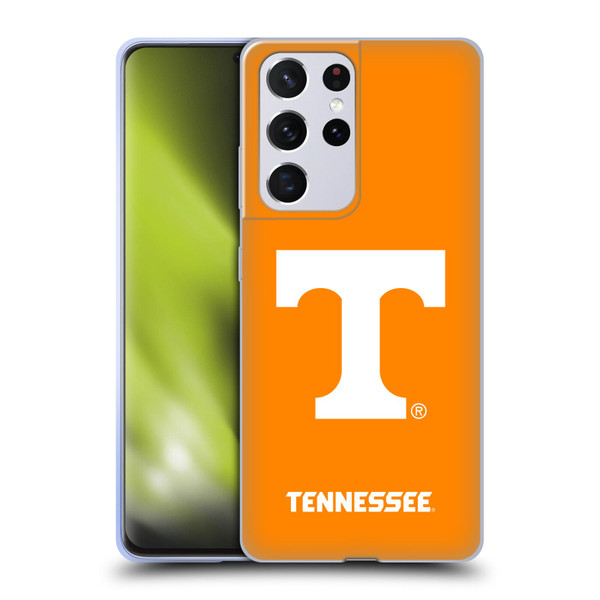 University Of Tennessee UTK University Of Tennessee Knoxville Plain Soft Gel Case for Samsung Galaxy S21 Ultra 5G