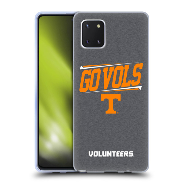 University Of Tennessee UTK University Of Tennessee Knoxville Double Bar Soft Gel Case for Samsung Galaxy Note10 Lite