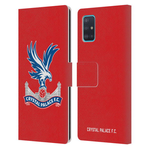 Crystal Palace FC Crest Eagle Leather Book Wallet Case Cover For Samsung Galaxy A51 (2019)