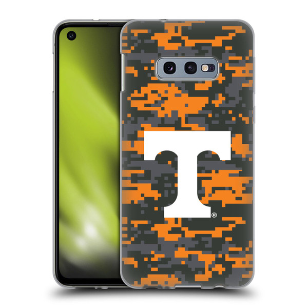 University Of Tennessee UTK University Of Tennessee Knoxville Digital Camouflage Soft Gel Case for Samsung Galaxy S10e