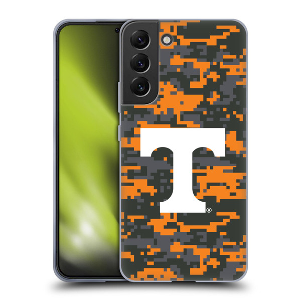 University Of Tennessee UTK University Of Tennessee Knoxville Digital Camouflage Soft Gel Case for Samsung Galaxy S22+ 5G