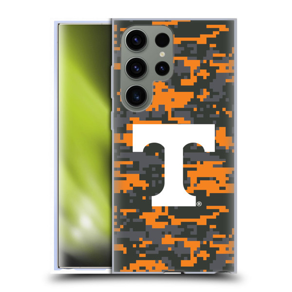 University Of Tennessee UTK University Of Tennessee Knoxville Digital Camouflage Soft Gel Case for Samsung Galaxy S23 Ultra 5G