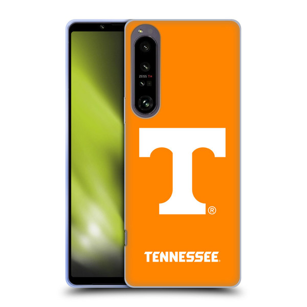 University Of Tennessee UTK University Of Tennessee Knoxville Plain Soft Gel Case for Sony Xperia 1 IV