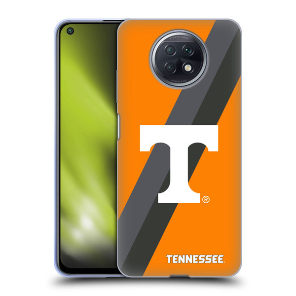 University Of Tennessee UTK University Of Tennessee Knoxville Stripes Soft Gel Case for Xiaomi Redmi Note 9T 5G