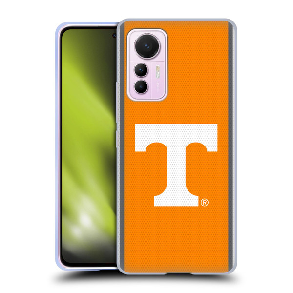 University Of Tennessee UTK University Of Tennessee Knoxville Football Jersey Soft Gel Case for Xiaomi 12 Lite