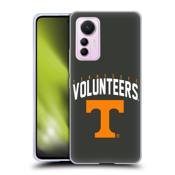 University Of Tennessee UTK University Of Tennessee Knoxville Tennessee Volunteers Soft Gel Case for Xiaomi 12 Lite