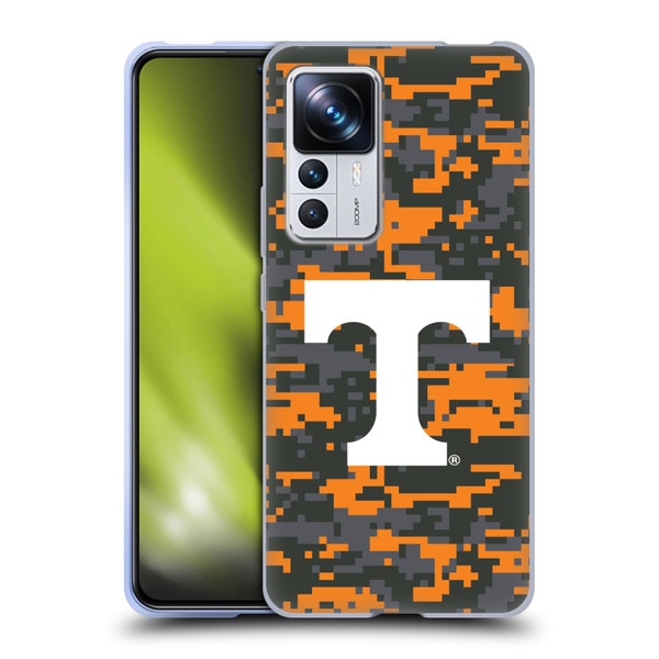 University Of Tennessee UTK University Of Tennessee Knoxville Digital Camouflage Soft Gel Case for Xiaomi 12T Pro