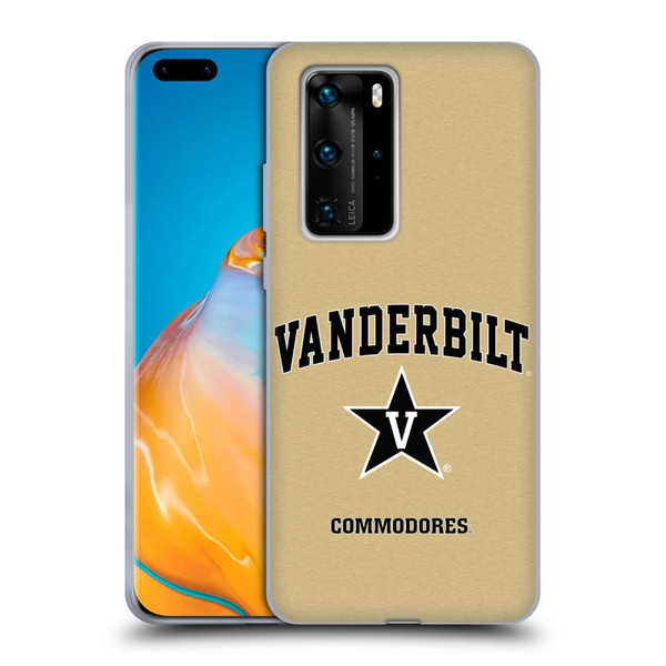 Vanderbilt University Vandy Vanderbilt University Campus Logotype Soft Gel Case for Huawei P40 Pro / P40 Pro Plus 5G