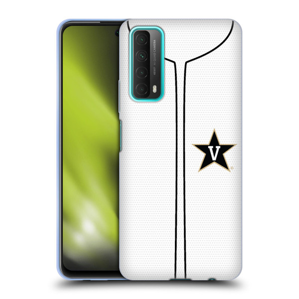 Vanderbilt University Vandy Vanderbilt University Baseball Jersey Soft Gel Case for Huawei P Smart (2021)