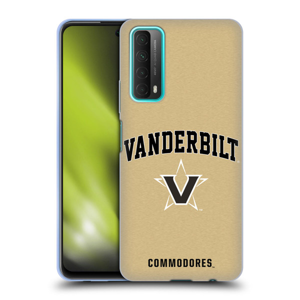 Vanderbilt University Vandy Vanderbilt University Campus Logotype Soft Gel Case for Huawei P Smart (2021)