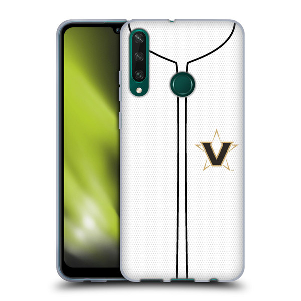 Vanderbilt University Vandy Vanderbilt University Baseball Jersey Soft Gel Case for Huawei Y6p