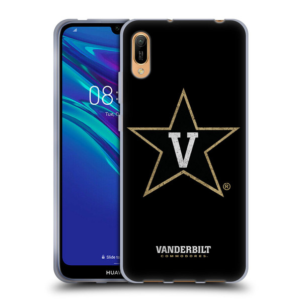 Vanderbilt University Vandy Vanderbilt University Distressed Look Soft Gel Case for Huawei Y6 Pro (2019)