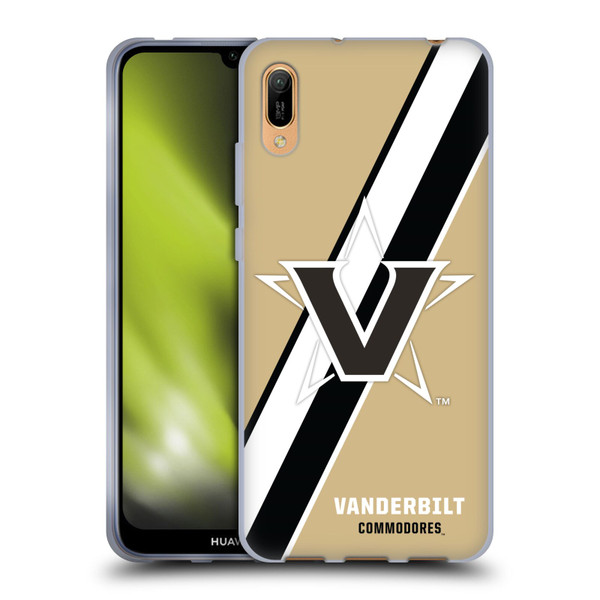 Vanderbilt University Vandy Vanderbilt University Stripes Soft Gel Case for Huawei Y6 Pro (2019)
