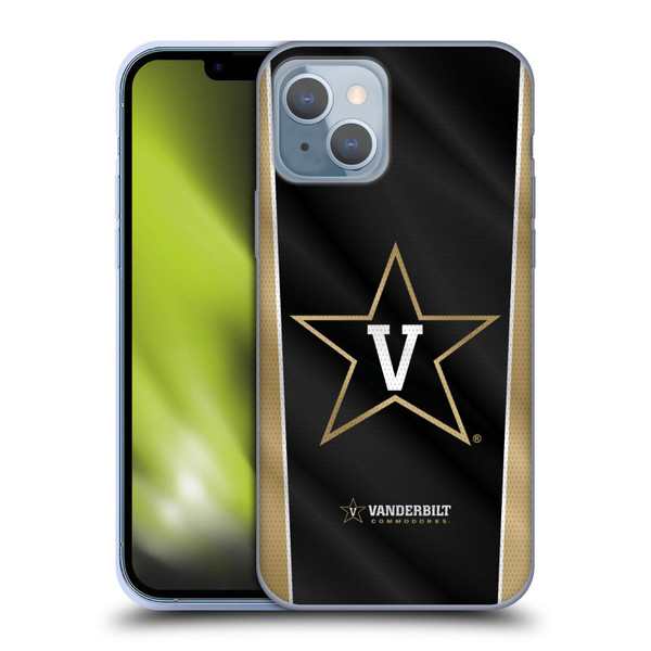 Vanderbilt University Vandy Vanderbilt University Banner Soft Gel Case for Apple iPhone 14