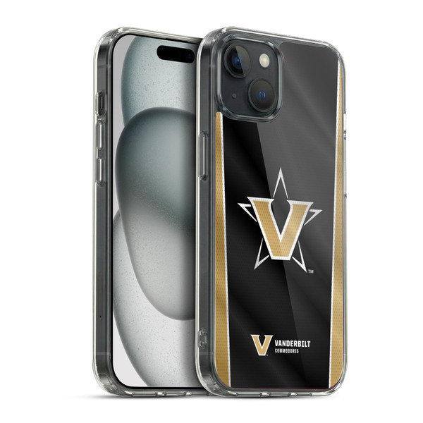 Vanderbilt University Vandy Vanderbilt University Banner Soft Gel Case for Apple iPhone 15 Plus & MagSafe