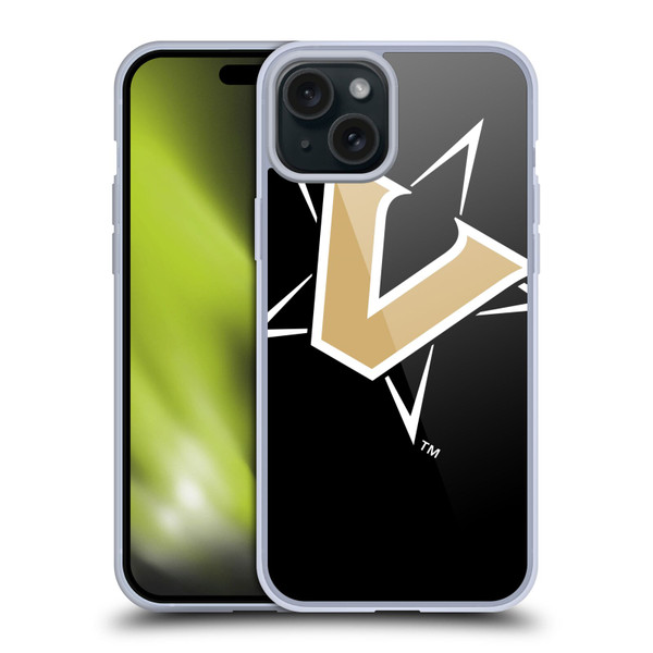 Vanderbilt University Vandy Vanderbilt University Oversized Icon Soft Gel Case for Apple iPhone 15 Plus