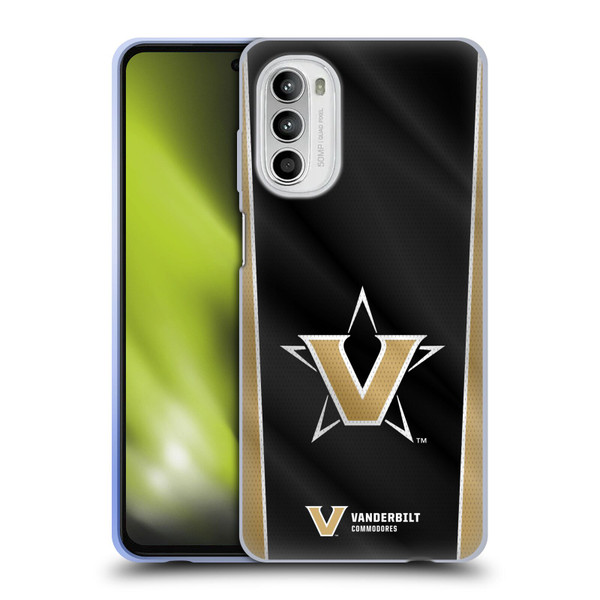 Vanderbilt University Vandy Vanderbilt University Banner Soft Gel Case for Motorola Moto G52