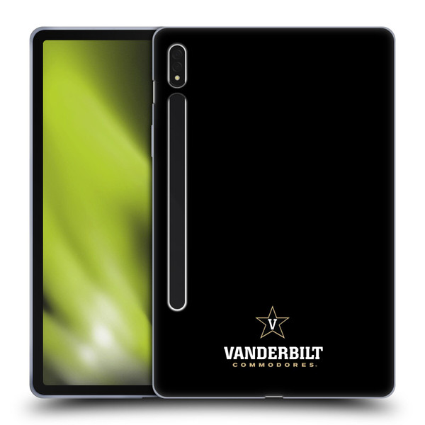 Vanderbilt University Vandy Vanderbilt University Logotype Soft Gel Case for Samsung Galaxy Tab S8