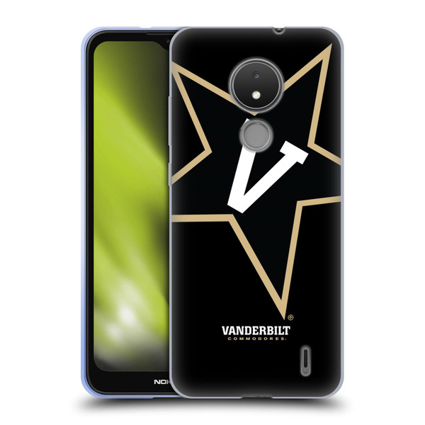 Vanderbilt University Vandy Vanderbilt University Oversized Icon Soft Gel Case for Nokia C21