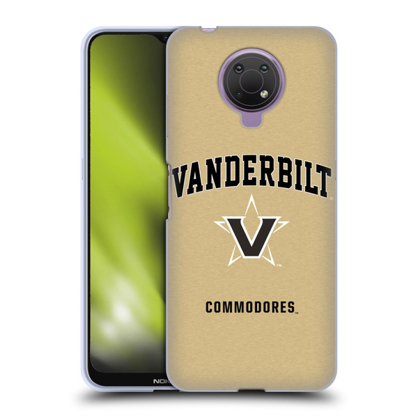 Vanderbilt University Vandy Vanderbilt University Campus Logotype Soft Gel Case for Nokia G10