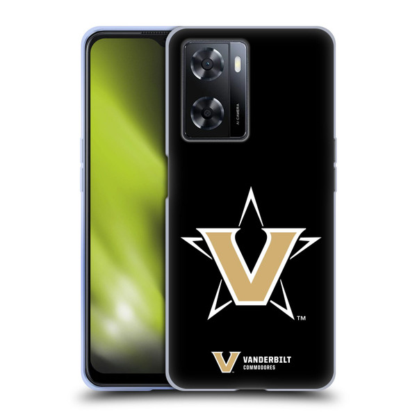 Vanderbilt University Vandy Vanderbilt University Plain Soft Gel Case for OPPO A57s