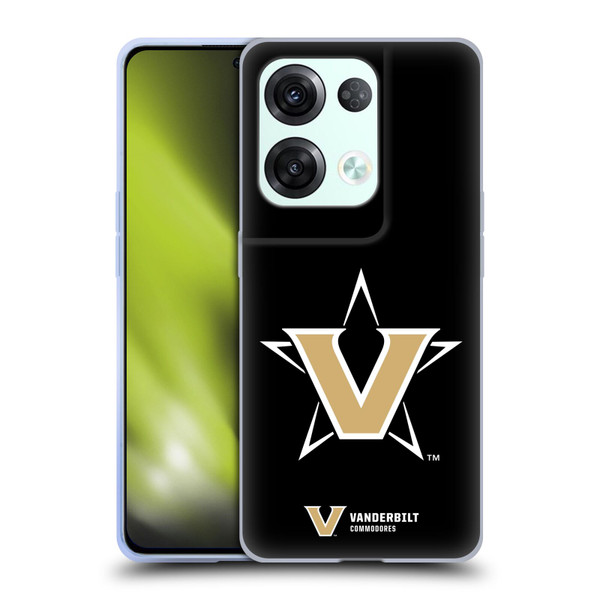 Vanderbilt University Vandy Vanderbilt University Plain Soft Gel Case for OPPO Reno8 Pro
