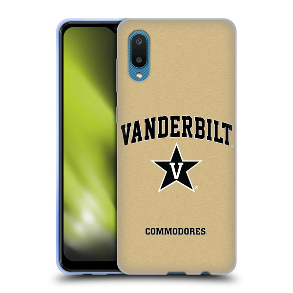 Vanderbilt University Vandy Vanderbilt University Campus Logotype Soft Gel Case for Samsung Galaxy A02/M02 (2021)