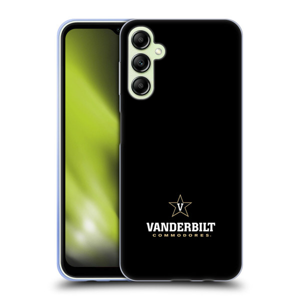 Vanderbilt University Vandy Vanderbilt University Logotype Soft Gel Case for Samsung Galaxy A14 5G