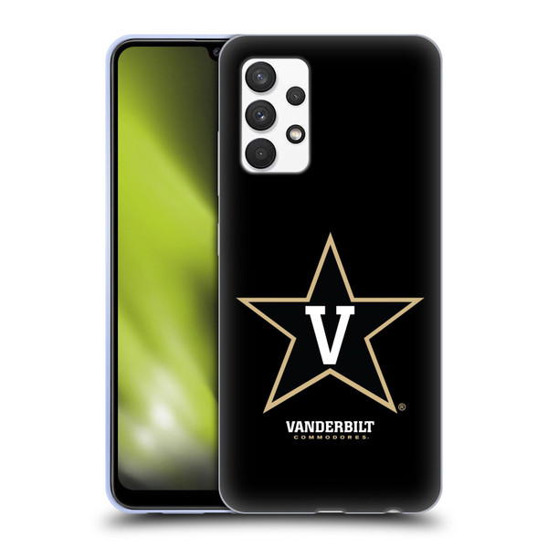 Vanderbilt University Vandy Vanderbilt University Plain Soft Gel Case for Samsung Galaxy A32 (2021)