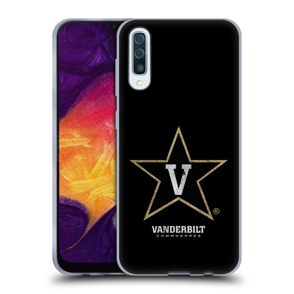 Vanderbilt University Vandy Vanderbilt University Distressed Look Soft Gel Case for Samsung Galaxy A50/A30s (2019)