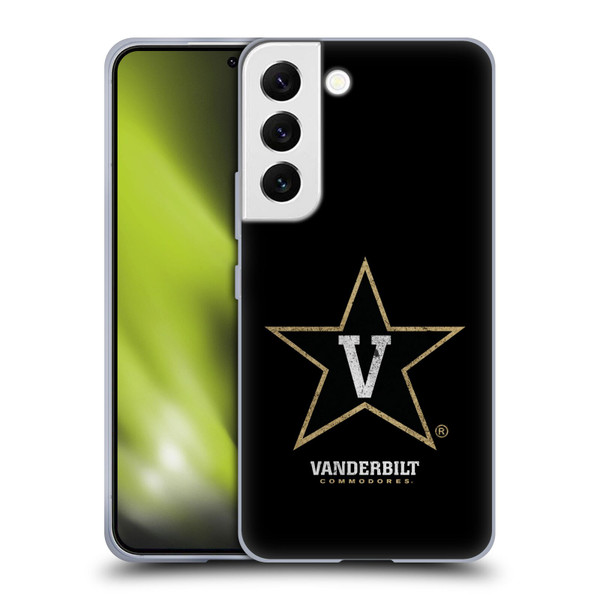 Vanderbilt University Vandy Vanderbilt University Distressed Look Soft Gel Case for Samsung Galaxy S22 5G
