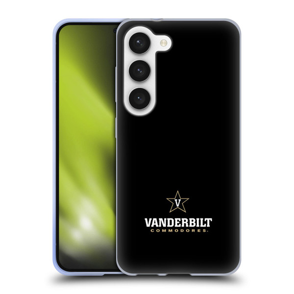 Vanderbilt University Vandy Vanderbilt University Logotype Soft Gel Case for Samsung Galaxy S23 5G