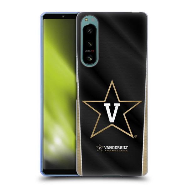 Vanderbilt University Vandy Vanderbilt University Banner Soft Gel Case for Sony Xperia 5 IV