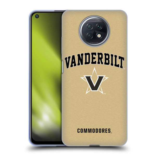 Vanderbilt University Vandy Vanderbilt University Campus Logotype Soft Gel Case for Xiaomi Redmi Note 9T 5G