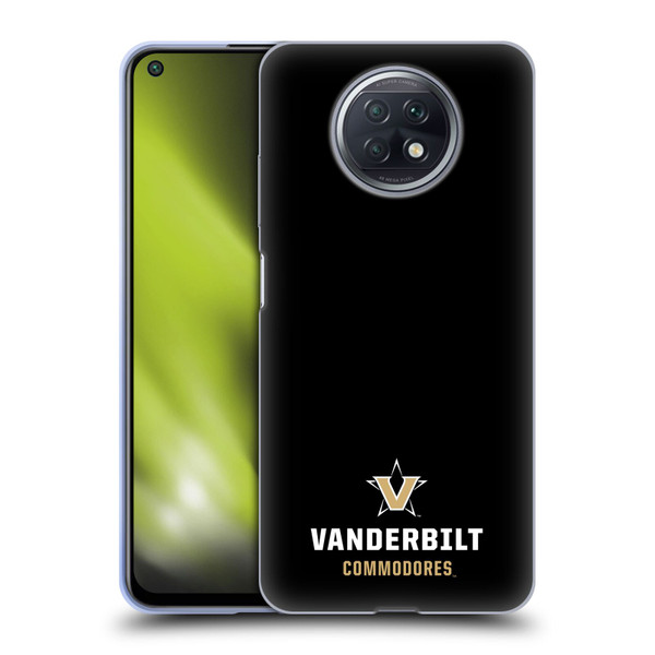 Vanderbilt University Vandy Vanderbilt University Logotype Soft Gel Case for Xiaomi Redmi Note 9T 5G